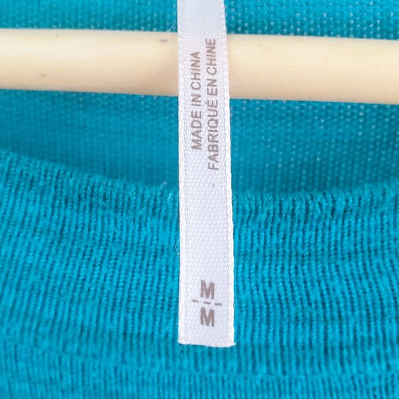 🌼🌿👒✨FREE PEOPLE Women’s Striped Boho Chic light weightPullover Sweater – Sz M - Picture 4 of 6